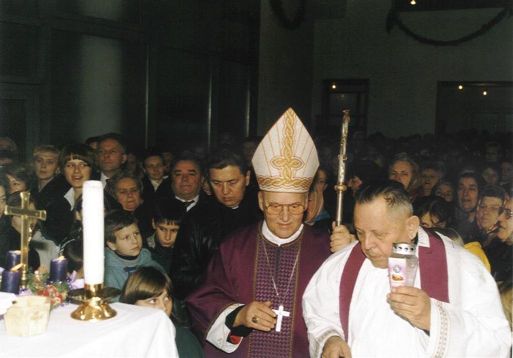 Blagoslov pastoralnog centra 19.12.1999.