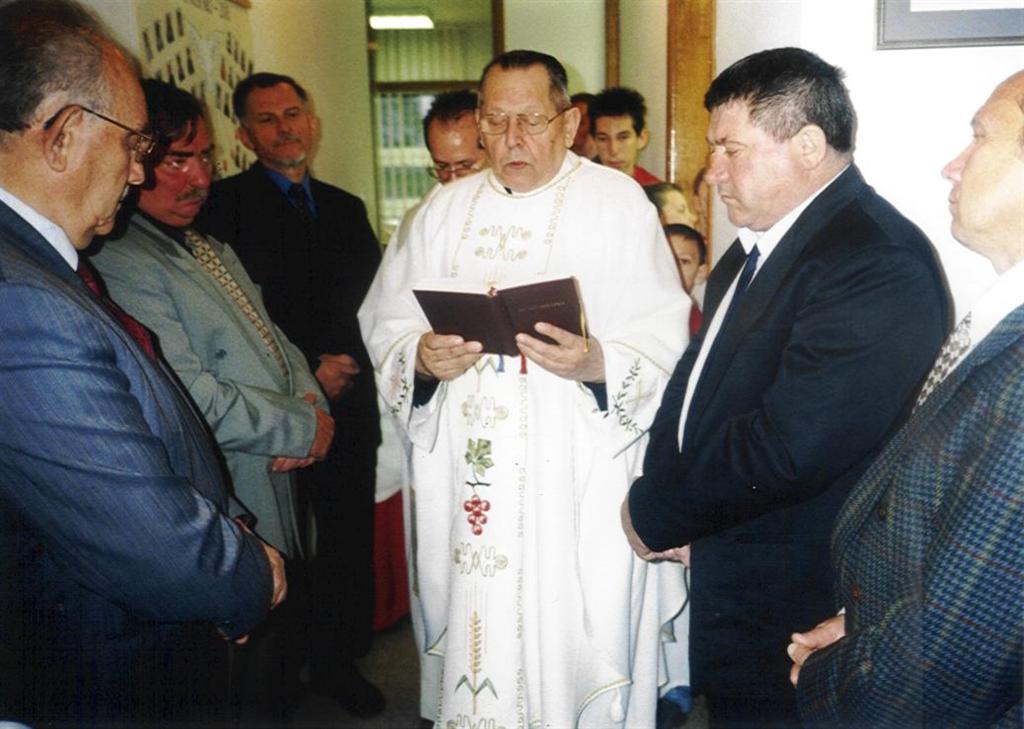 Blagoslov knjižnice 23.4.2001.