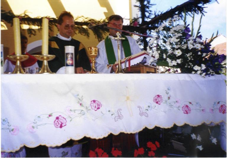 Nastupna misa 23.8.1998 